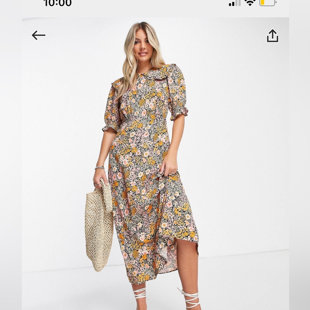 Floral Asos dress